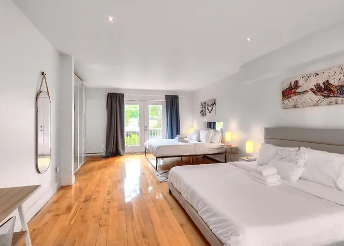 Loft The White Pearl Plateau-Mont-Royal 3 Beds