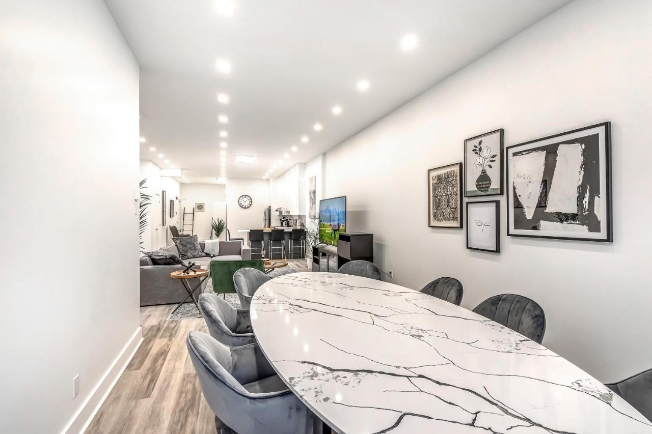 Spacious 5-bed Oasis In The Heart Of Downtown-5 Min To Bell Center, Free Parking Apartment *