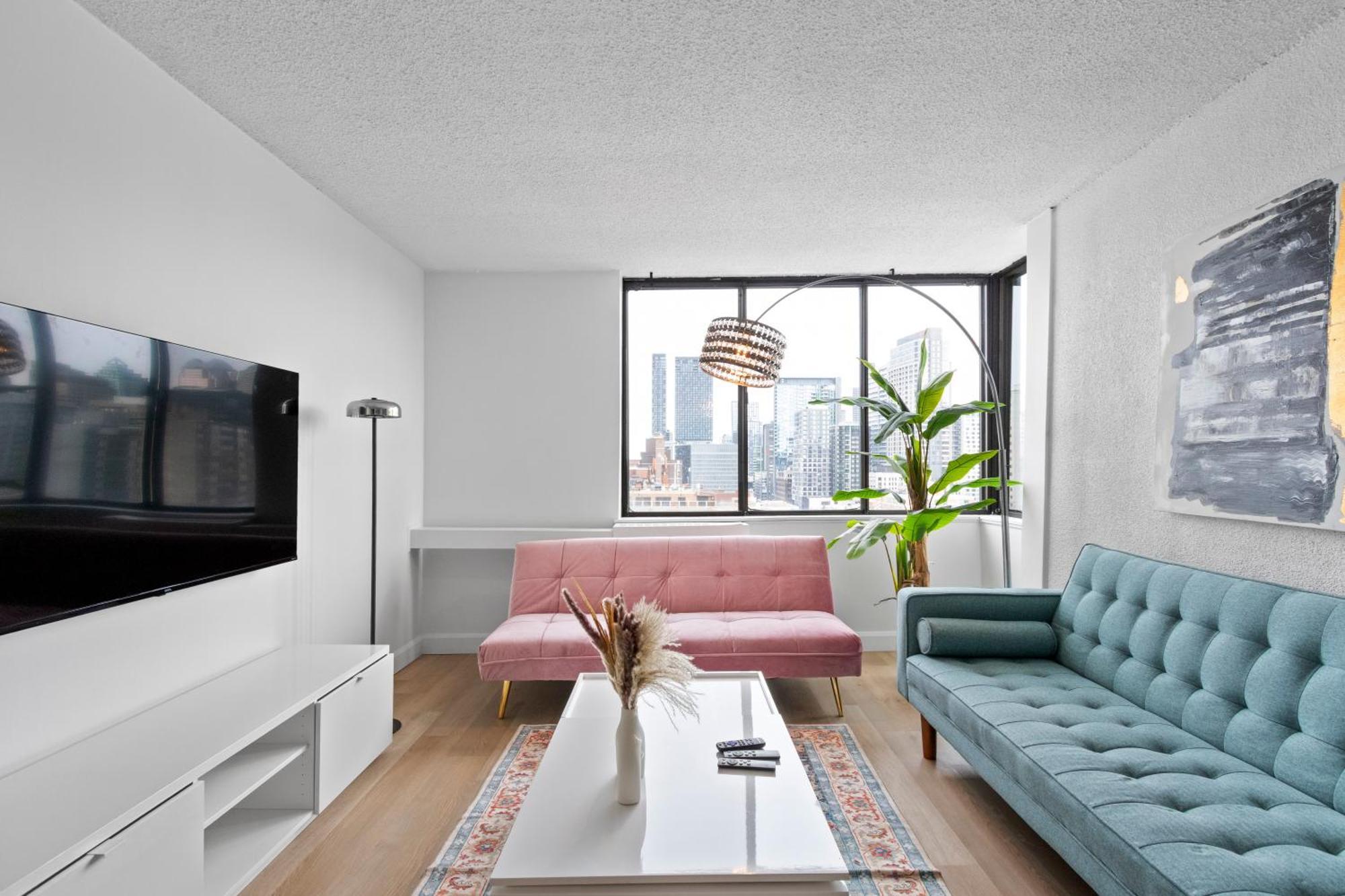 Apartment Private With Breathtaking Downtown View And Free Parking
