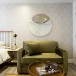 Serene And Styled Little Italy Studio Full Bath By Den Stays