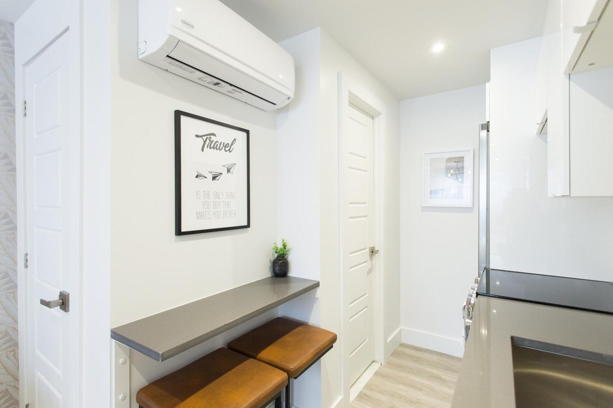 Serene And Styled Little Italy Full Bath By Den Apartment *