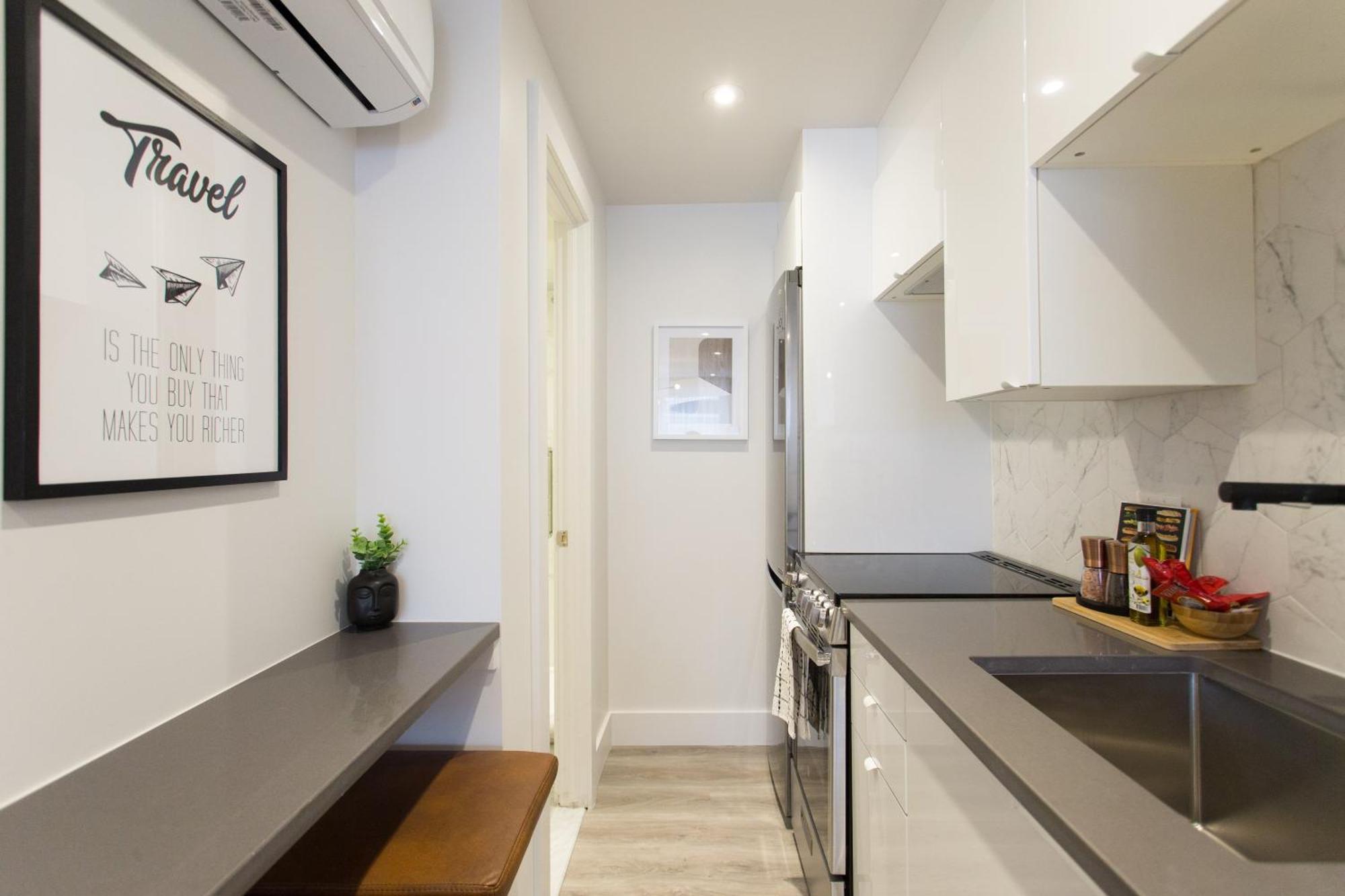 Serene And Styled Little Italy Full Bath By Den *