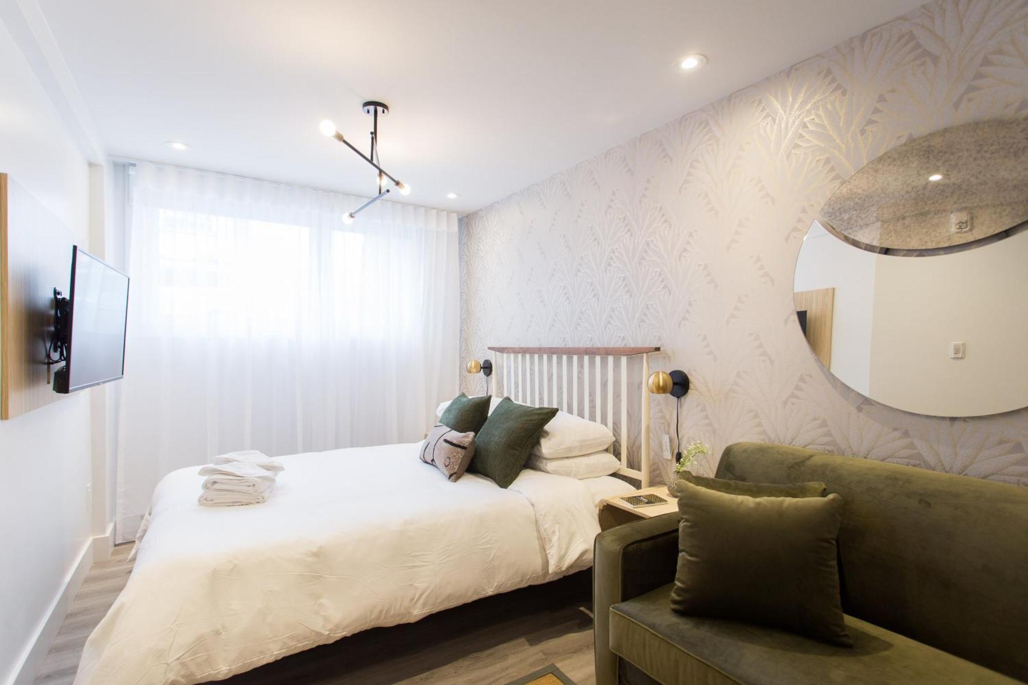 Serene And Styled Little Italy Full Bath By Den Montreal
