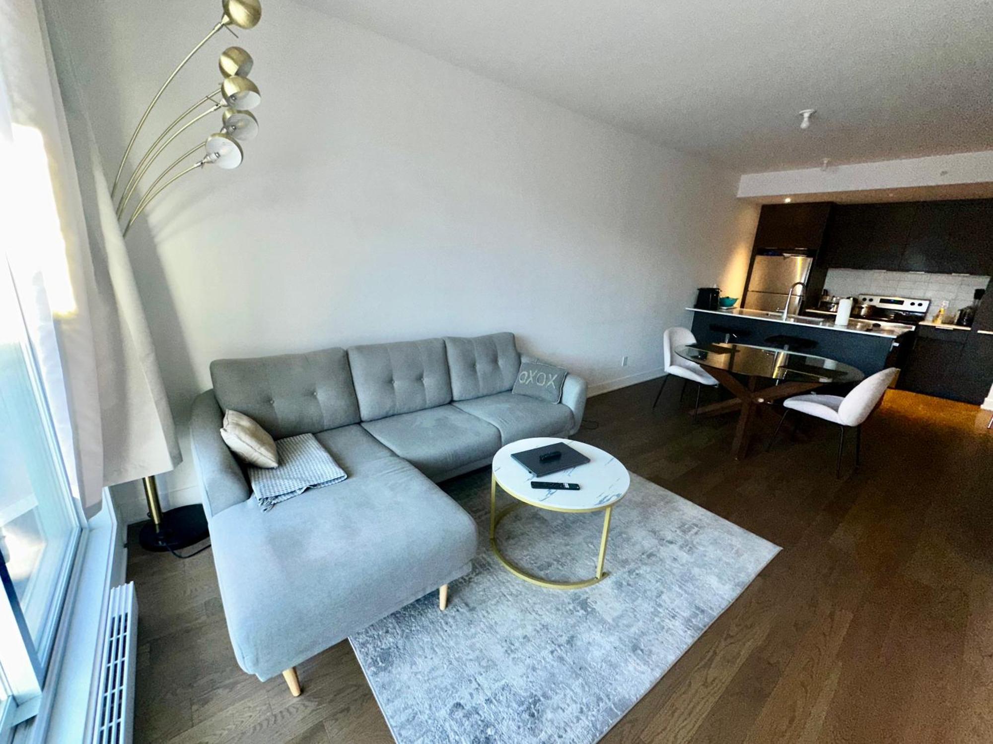 , Salon , Centre-ville, Gym Apartment *