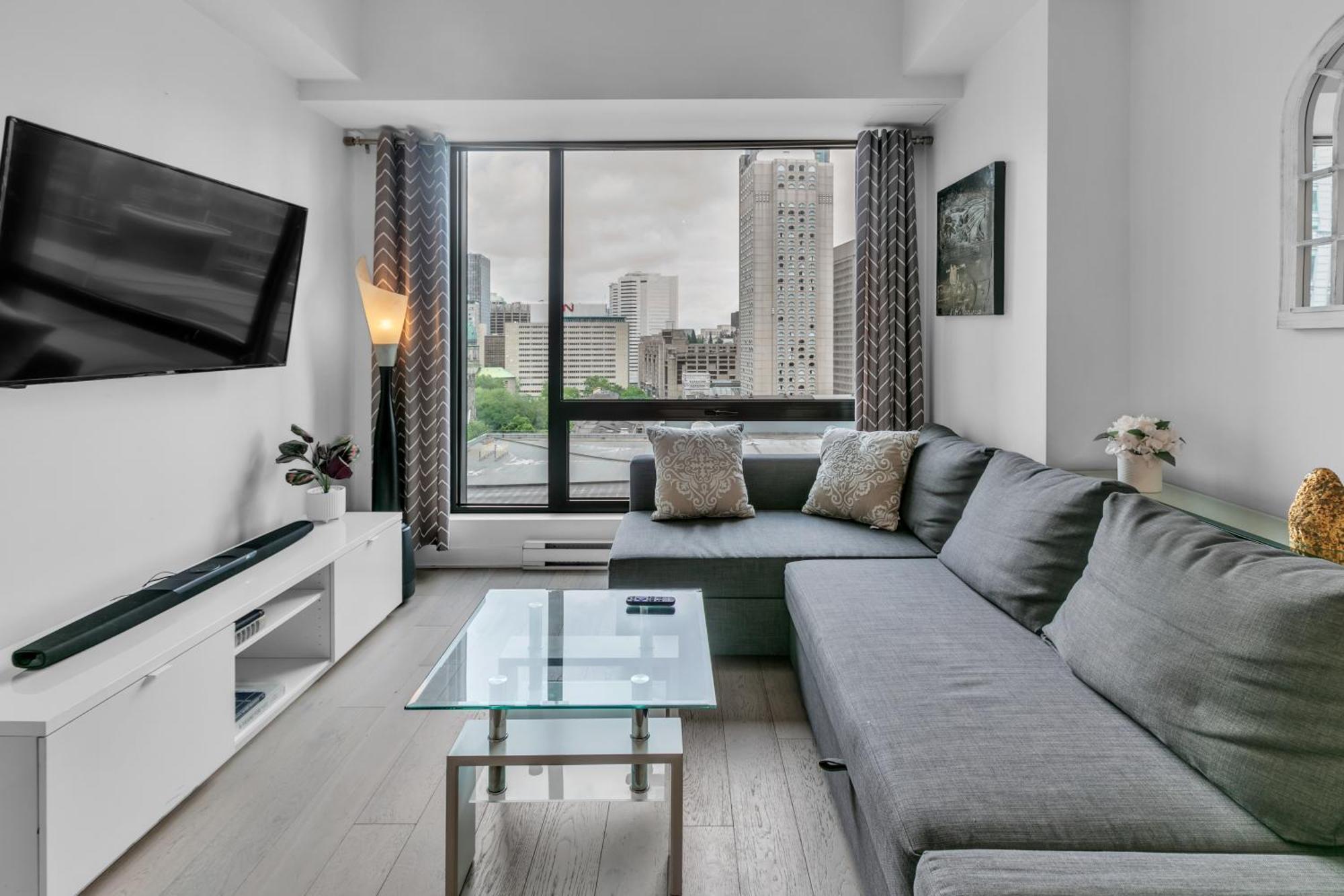 Apartment Luxurious Downtown Gym Sauna Pool *