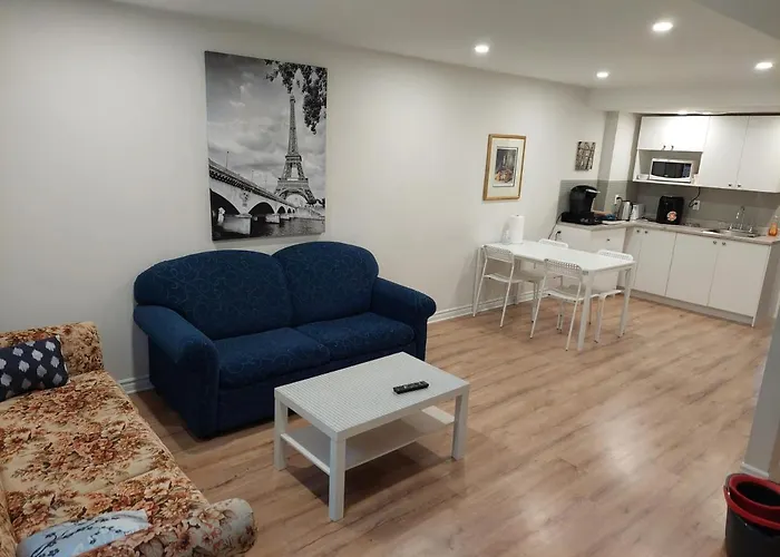 Spacious Basement One Bedroom Apartment, Wifi.