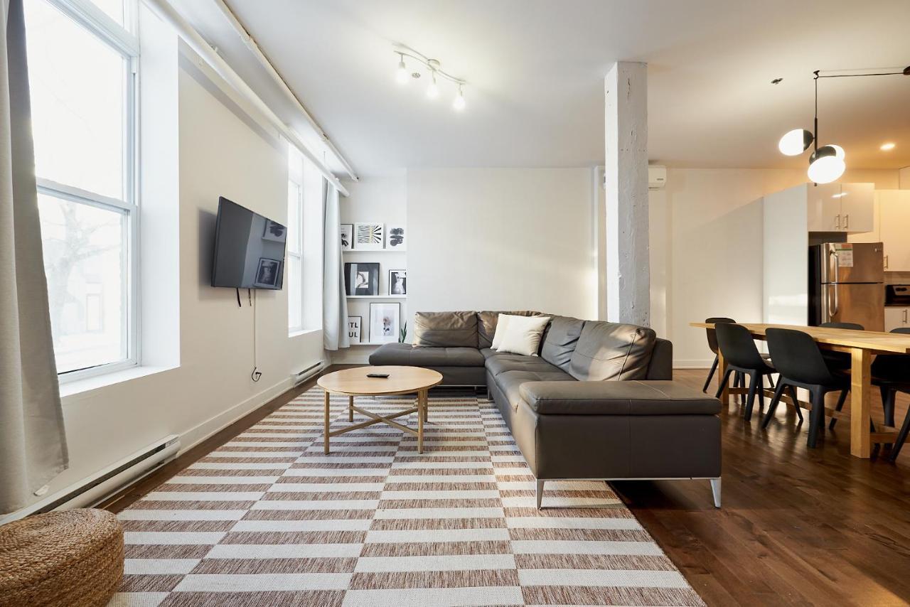 Apartment New Spacious Industrial Loft In Le Plateau By Den *