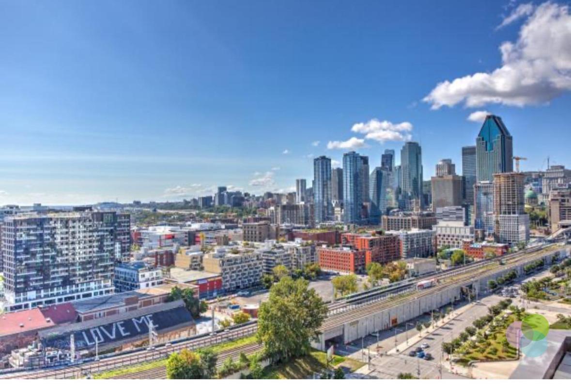Apartment Perle Toute Equipee Avec Vue, Wi-fi Et Balcon Entre Vieux Et Centre-ville Montreal