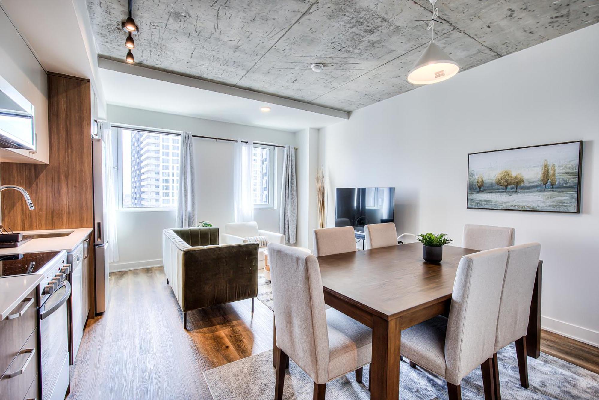 Apartment 2br+gym For Vip Corporate & Students Downtown Mtl *