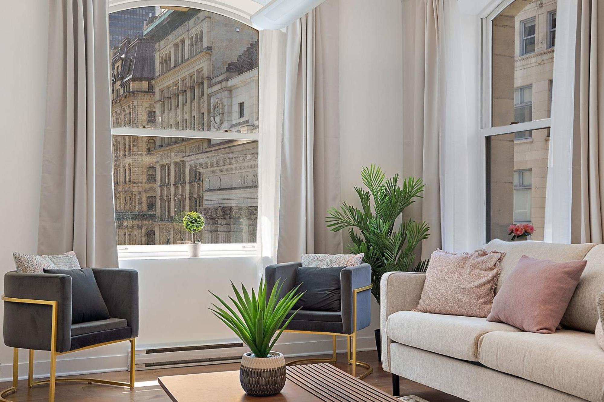 Old Montreal's Luxe Charm Apartment Montreal