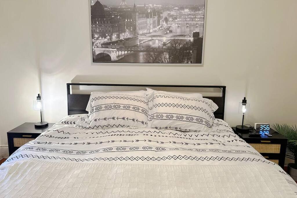 Apartment Spacious Little Italy, 1 King Bdr, 1 Db Bdr, 2 Sofa Beds, Yard Montreal