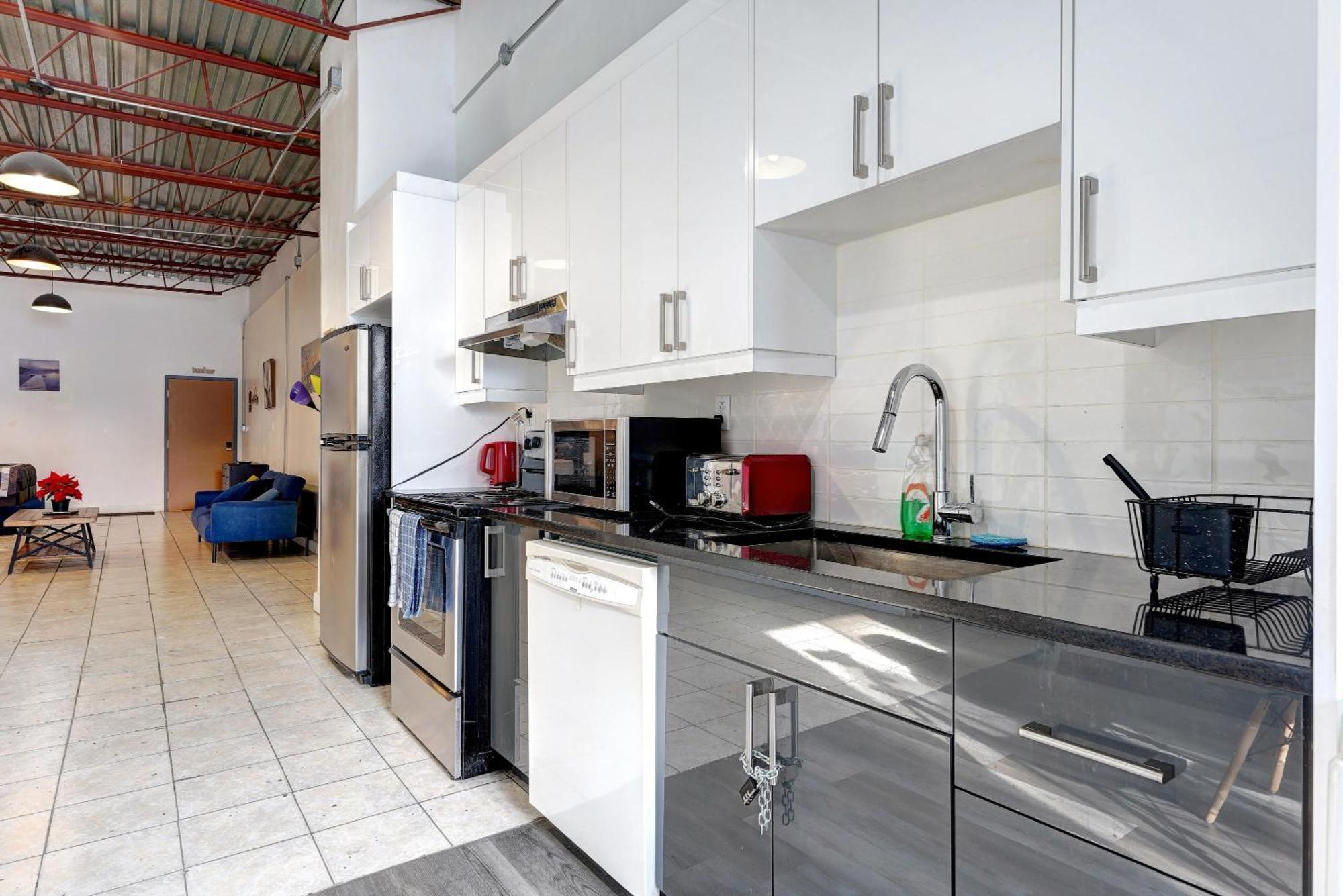 #2 - Big Loft - Plaza St-hubert Apartment Montreal