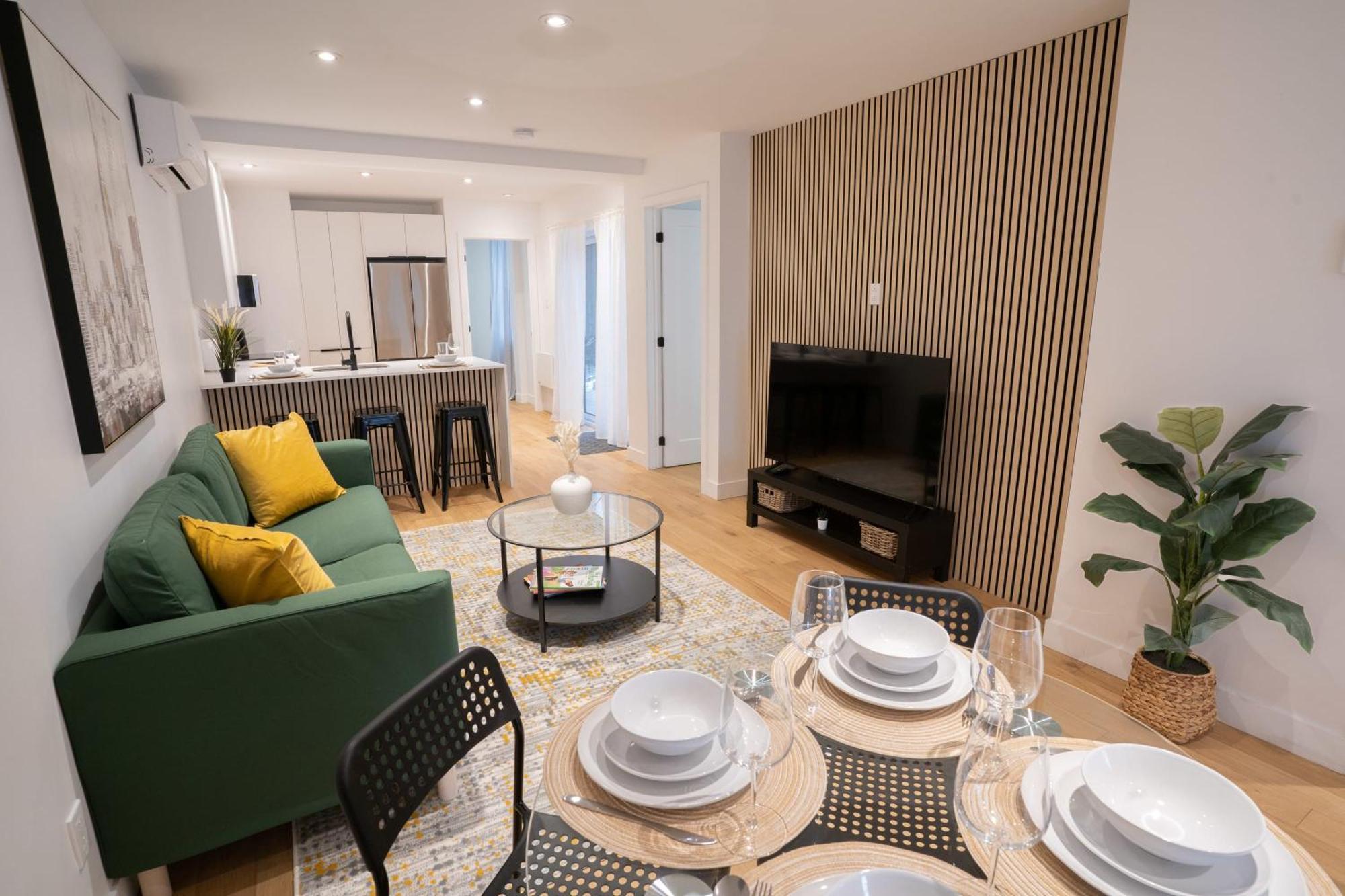 Apartment Beautiful 3-bedr Downtown 2min To Metro *